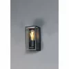 Applique murale d'extérieur Lutec KARO Noir, 1 lumière