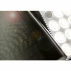 Applique murale d'extérieur Lutec TUDA LED Noir, 1 lumière, Détecteur de mouvement