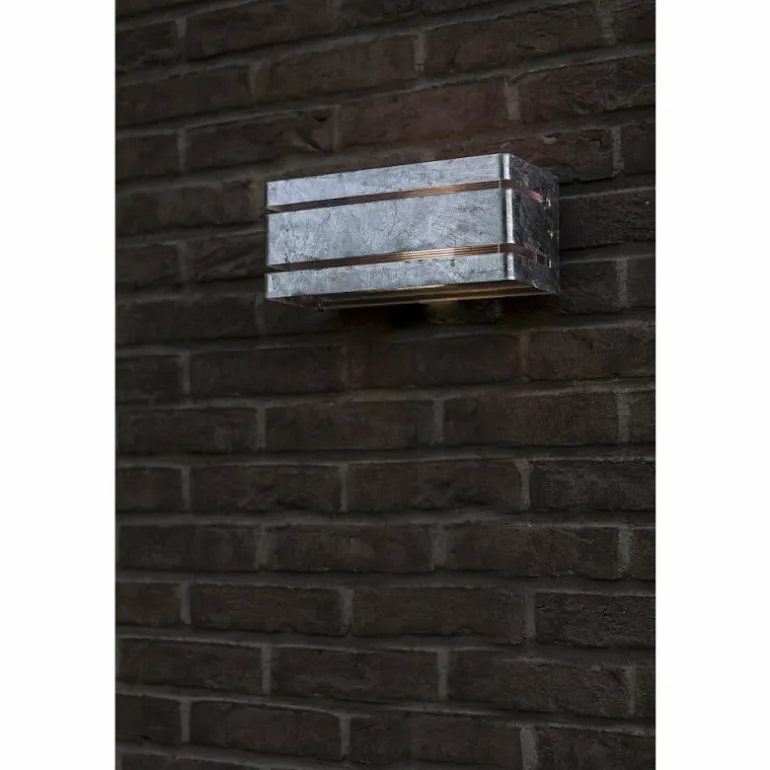 Applique murale d'extérieur Lutec VIDAR Zingué, 1 lumière