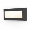 Applique murale d'extérieur Lutec HELENA LED Noir, 1 lumière