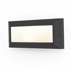 Applique murale d'extérieur Lutec HELENA LED Noir, 1 lumière