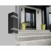 Applique murale d'extérieur Lutec STRIPES LED Noir, 2 lumières