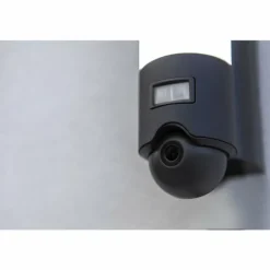 Applique murale d'extérieur Lutec ELARA LED Anthracite, 1 lumière, Détecteur de mouvement