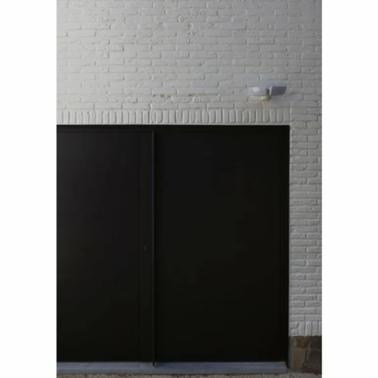 Applique murale d'extérieur Lutec ARTICA LED Blanc, 1 lumière, Détecteur de mouvement