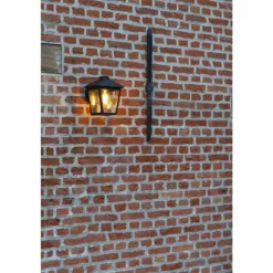 Applique murale d'extérieur Lutec ZAGO Noir, 1 lumière