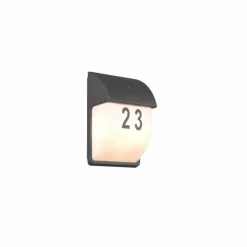 Applique murale d'extérieur Trio Mersey Anthracite, 2 lumières