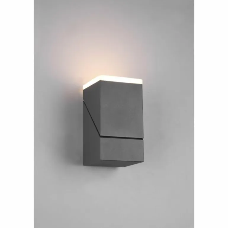 Applique murale d'extérieur Trio Avon LED Anthracite, 1 lumière