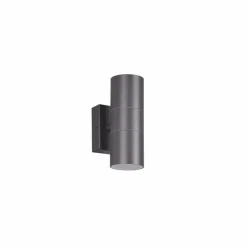 Applique murale d'extérieur Reality Laredo Anthracite, 2 lumières