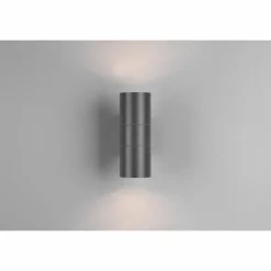 Applique murale d'extérieur Reality Laredo Anthracite, 2 lumières