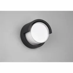 Applique murale d'extérieur Reality Puno LED Noir, 1 lumière