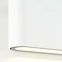 Applique murale d'extérieur Brilliant Welbie LED Blanc, 1 lumière