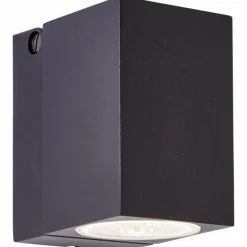 Applique murale d'extérieur Brilliant Burk LED Noir, 1 lumière