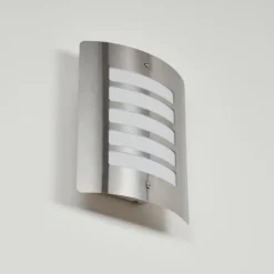 Applique murale d'extérieur Maleny Acier inoxydable, 1 lumière