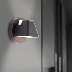 Applique murale d'extérieur Brilliant Scorton LED Noir, 2 lumières