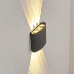 Applique murale d'extérieur Trapatrapa LED Anthracite, 6 lumières