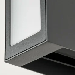 Applique murale d'extérieur Hoods LED Anthracite, 3 lumières