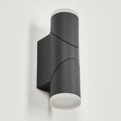 Applique murale d'extérieur Hoods LED Anthracite, Blanc, 1 lumière