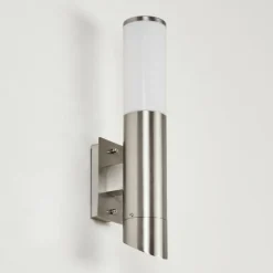 Applique murale d'extérieur Lartigue Acier inoxydable, 2 lumières