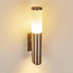 Applique murale d'extérieur Lartigue Acier inoxydable, 2 lumières