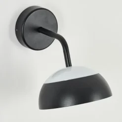 Applique murale d'extérieur Ancemont LED Noir, 1 lumière