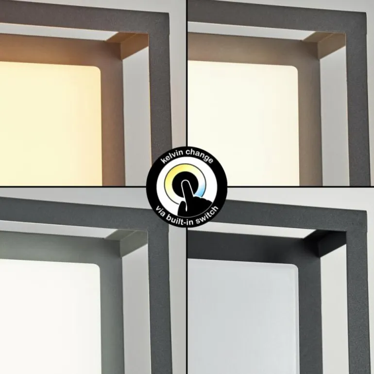 Applique murale d'extérieur Nonza LED Anthracite, 1 lumière