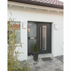 Applique murale d'extérieur LCD Arber Gris, 1 lumière