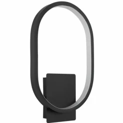 Applique murale d'extérieur Globo NAGGY LED Noir, 1 lumière