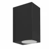Applique murale d'extérieur Eglo JABAGA LED Noir, 2 lumières