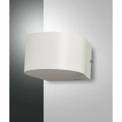 Applique murale d'extérieur Fabas Luce Lao LED Blanc, 1 lumière