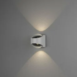Applique murale d'extérieur Konstsmide Bitonto LED Blanc, 2 lumières