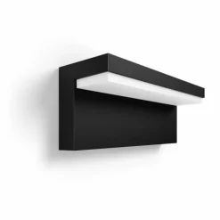 Applique murale d'extérieur Philips Hue Nyro LED Noir, 1 lumière, Changeur de couleurs