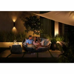 Applique murale d'extérieur set x 2 Philips Hue Appear LED Noir, 2 lumières, Changeur de couleurs