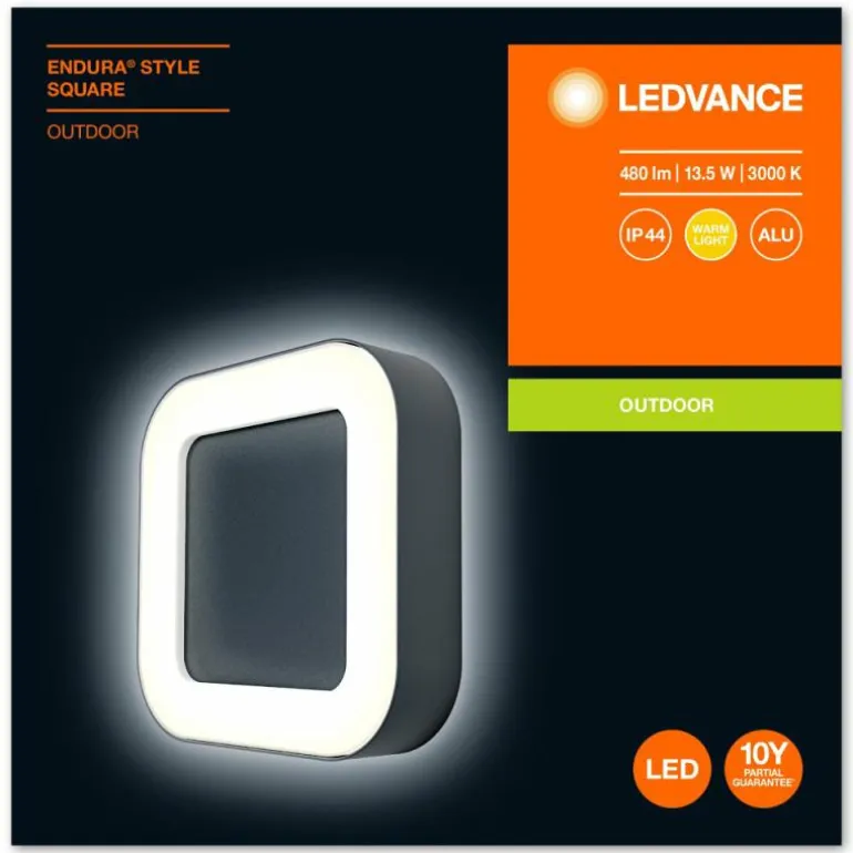 Applique murale d'extérieur LEDVANCE ENDURA® Gris, 1 lumière