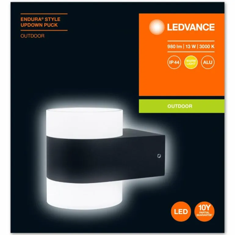 Applique murale d'extérieur LEDVANCE ENDURA® Gris, 1 lumière