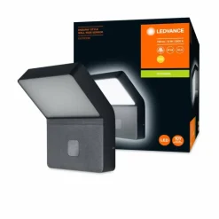 Applique murale d'extérieur LEDVANCE ENDURA® Gris, 1 lumière, Détecteur de mouvement