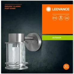 Applique murale d'extérieur LEDVANCE ENDURA® Acier inoxydable, 1 lumière
