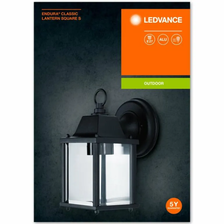 Applique murale d'extérieur LEDVANCE ENDURA® Noir, 1 lumière