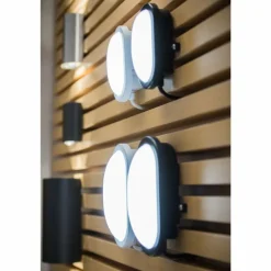 Applique murale d'extérieur LEDVANCE BULKHEAD Noir, 1 lumière