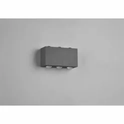 Applique murale d'extérieur Trio Clyde LED Anthracite, 2 lumières