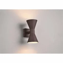 Applique murale d'extérieur Trio Ardas Rouille, 2 lumières