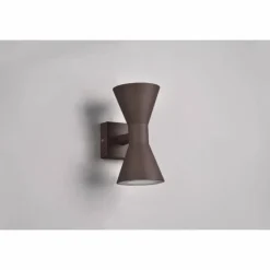 Applique murale d'extérieur Trio Ardas Rouille, 2 lumières