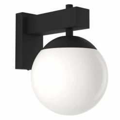 Applique murale d'extérieur Eglo BUFALATA Noir, 1 lumière