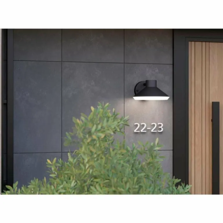 Applique murale d'extérieur Eglo NINNARELLA LED Noir, 1 lumière