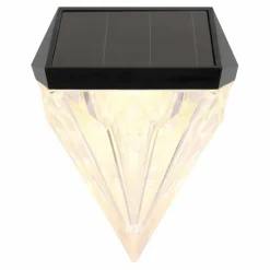 Applique murale d'extérieur Globo SOLAR LED Noir, 1 lumière
