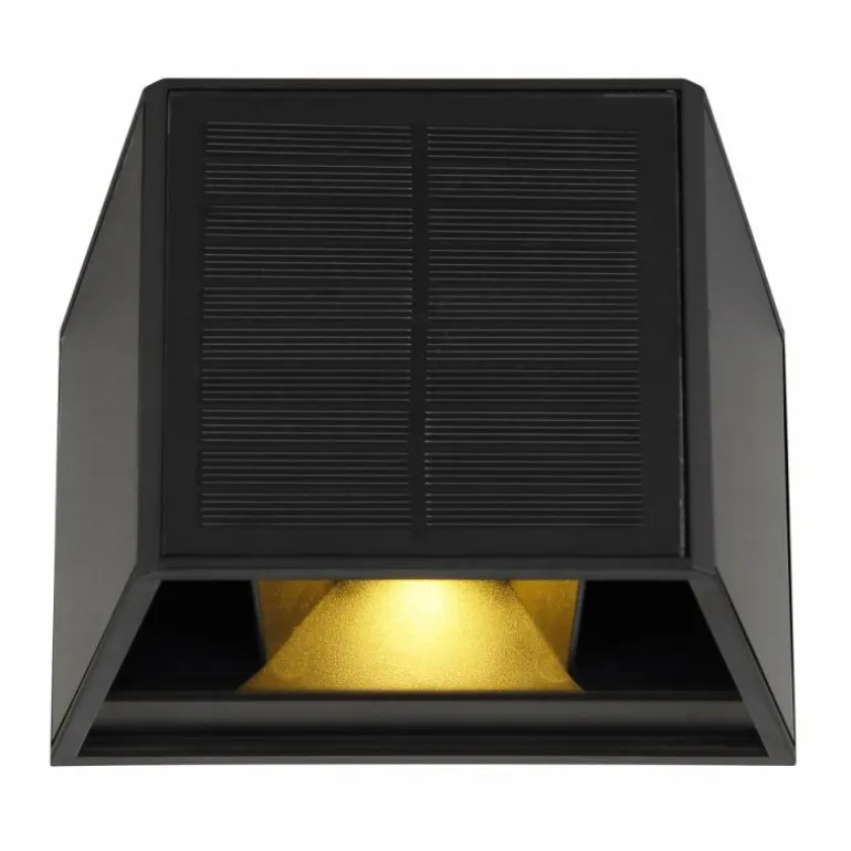 Applique murale d'extérieur Globo SOLAR LED Noir, 1 lumière