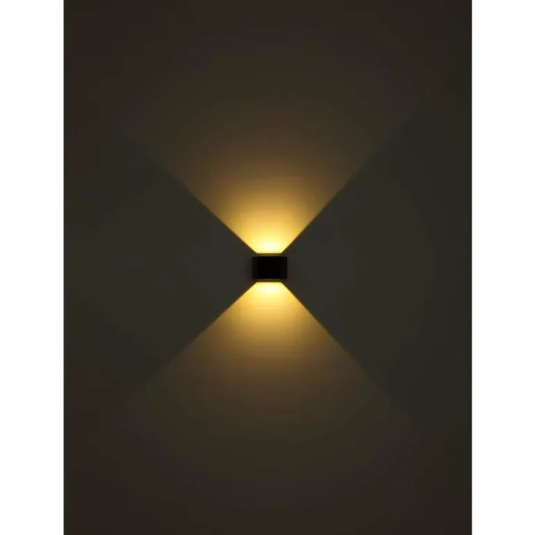Applique murale d'extérieur Globo SOLAR LED Noir, 1 lumière