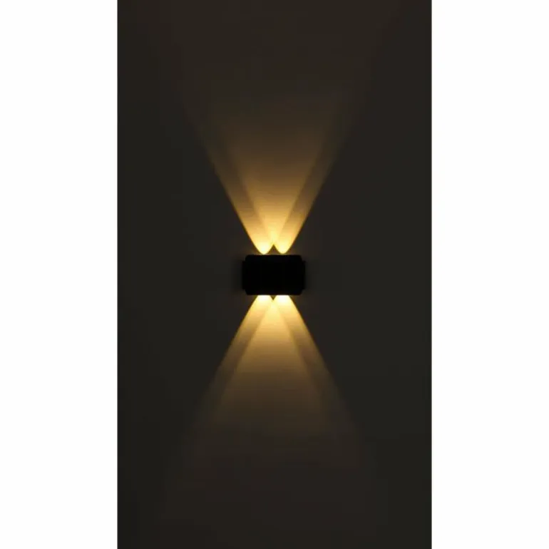 Applique murale d'extérieur Globo SOLAR LED Noir, 1 lumière