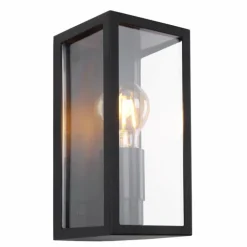 Applique murale d'extérieur Globo GUNDULA Noir, 1 lumière