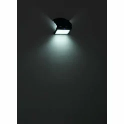 Applique murale d'extérieur Globo SOLAR LED Gris, Noir, 1 lumière, Détecteur de mouvement