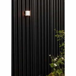 Applique murale d'extérieur Lutec Gridy LED Blanc, 1 lumière